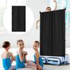 Privacy Curtain Solid Color Easy To Install Multipurpose Dance Bag Curtain Dancer Backstage Privacy Changing Screen