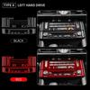 For Lexus RC300 RC350 RC200T 2015 2016 2017 2018 Real Soft Carbon Fiber Interior Trim LHD RHD Car Audio Center AC Sticker