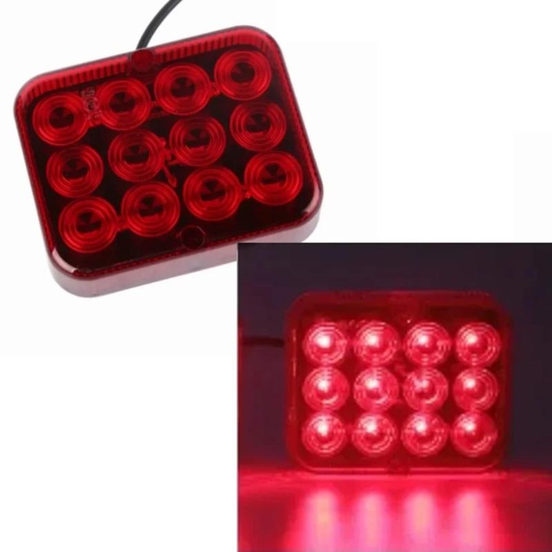 Energooszczędna wodoodporna lampa sygnalizacyjna 12 LED z trybem stroboskopowym do pojazdów użytkowych o dużej wytrzymałości Niskie zużycie energii