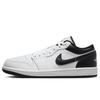 Jordan Air Jordan 1 Cushioning Low Top Vintage Basketball Shoes Men's Black Brown 553558-132(Team349-2.0)