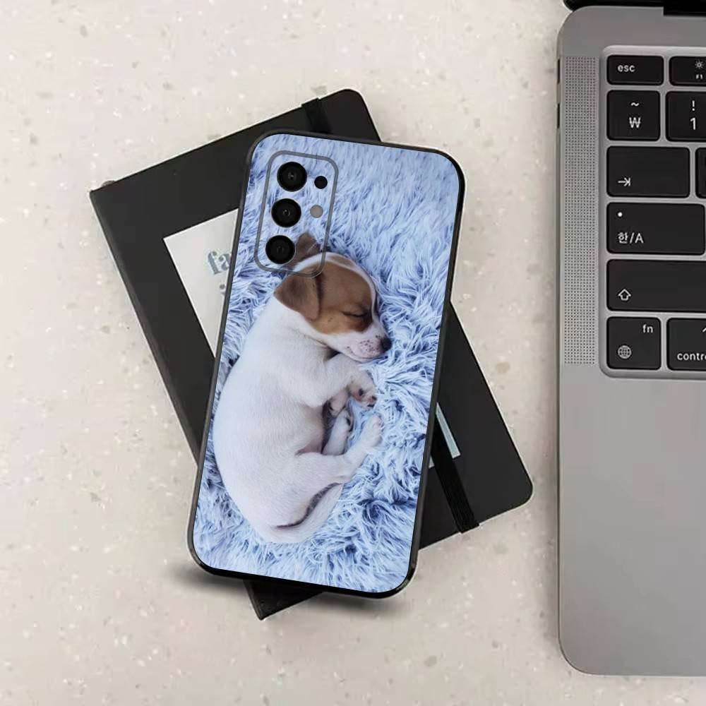 Jack Russell Terrier Dog  Case For Samsung Galaxy A73,52,71,22,Note,31,8,9,53,32,72,41,J7,Soft Black Silicone Cover
