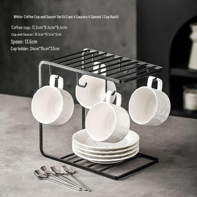 Изысканный керамический набор кофейной чашки и блюдца