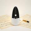Mechanical Metronome Cylindrical Design Loud Sound Metal Movement for Tempo Practice Room
