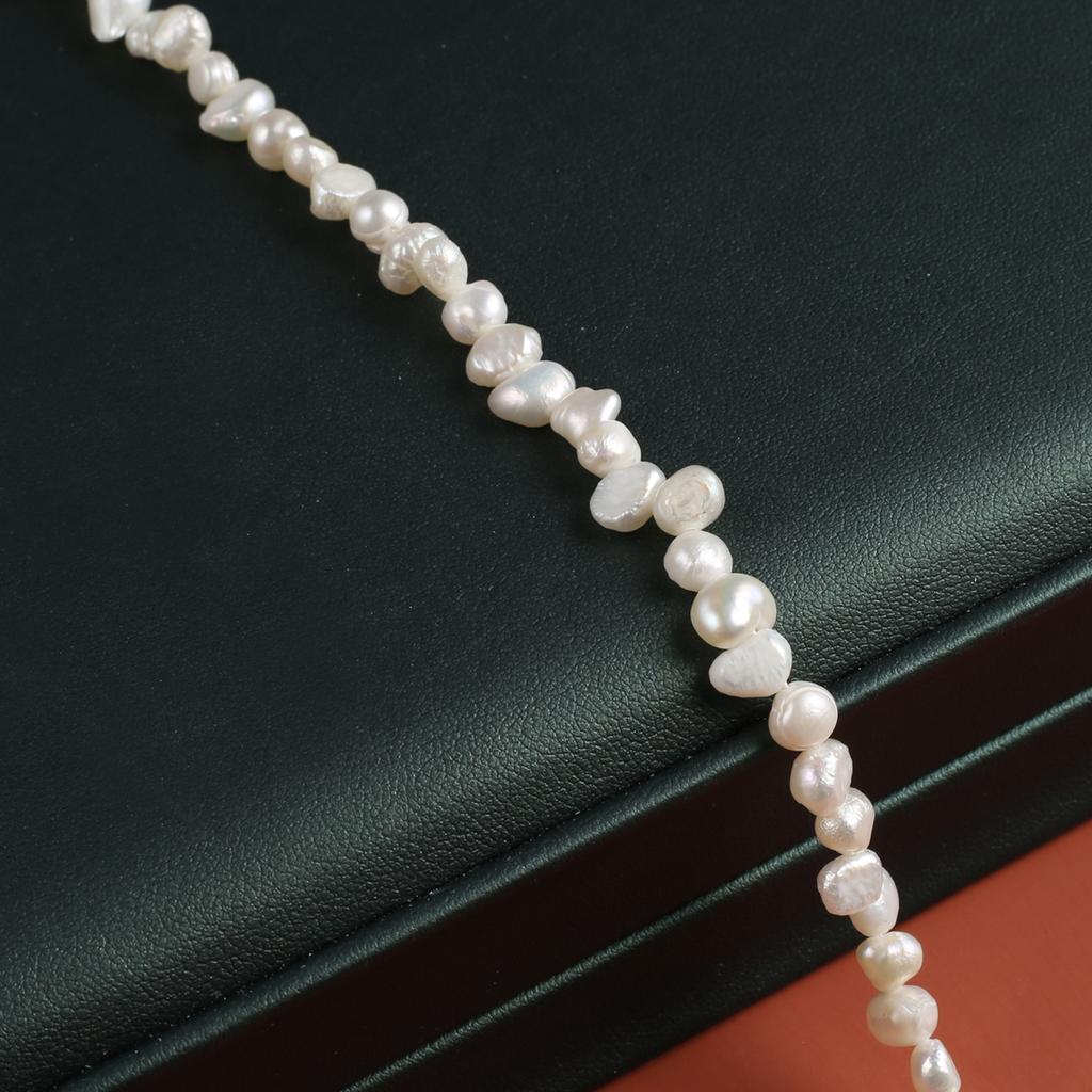 1String, Boho Natural Freshwater Pearls, 5-6mm, Nugget Pearl Beads for Jewelry Making DIY, Cheapest Items Available 36cm