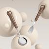 Cartoon Bear Cutlery Set with Case Stainless Steel Kids Fork Spoon Portable Cutlery Set Travel Tableware Reusable Flatware