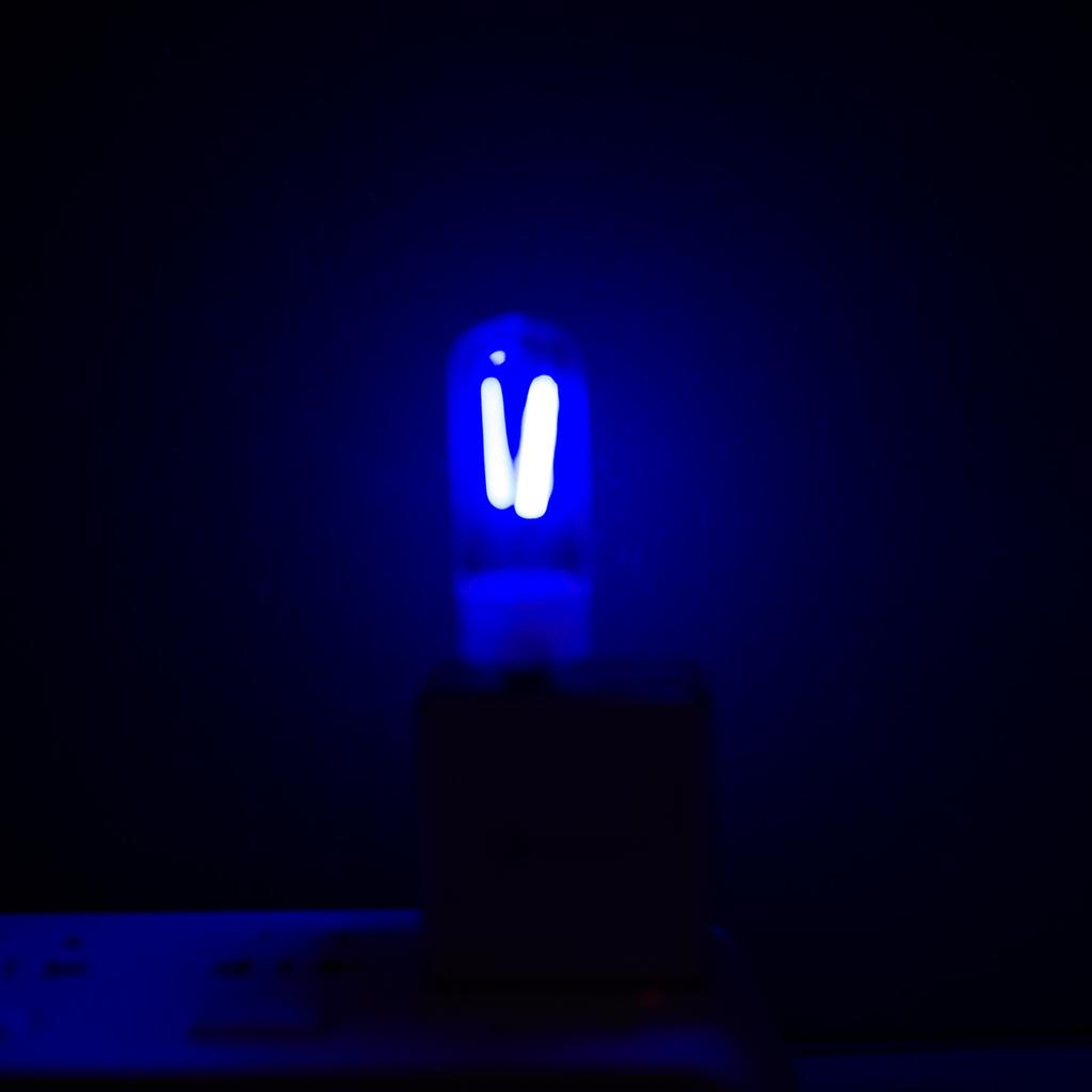 Portable USB LED Night Light 5V 1W LED Filament Light Bulb Multicolor Mini  Reading Lamp Eye Protection for Bedroom Study