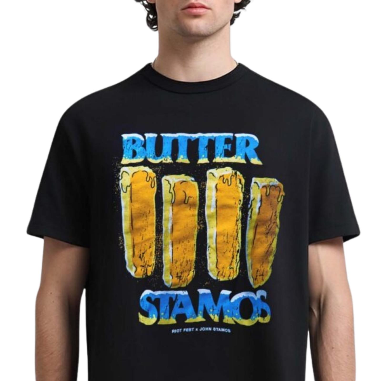 Riot Fest 2026 x John Stamos Butter Stamos Exclusive Funny Graphic T-Shirt XXXXL