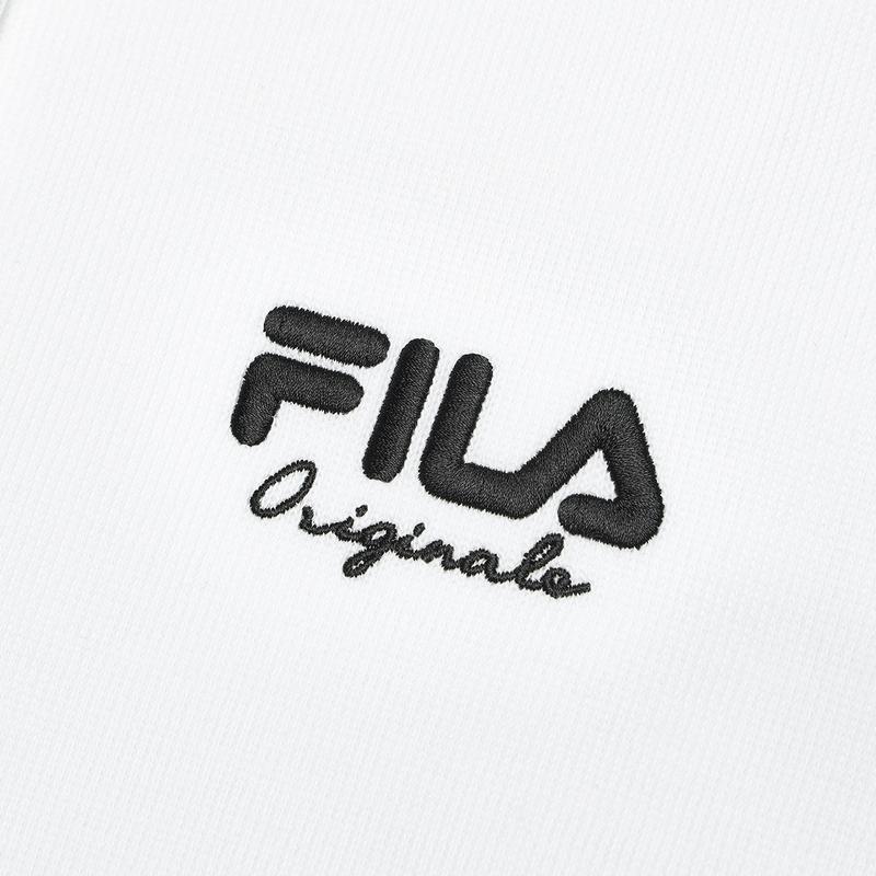 New FILA Baseball Jacket Women's Standard White F11W449504FWT