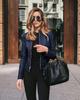 Women's PU Leather Suit Jacket