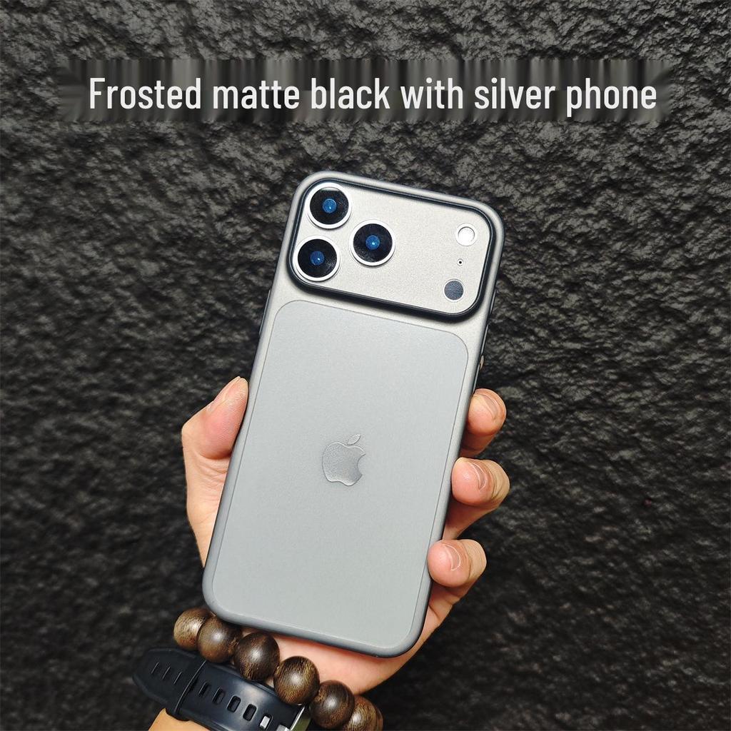 Thin, Light Non-Yellowing Phone Case for Apple 17 Pro Max, iPhone 16-15-14, Frosted and Minimalist Design