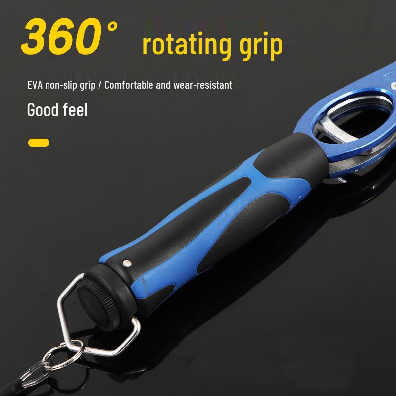 Multi-Functional Aluminum Fish Gripper & Lure Pliers with Scale Control
