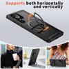For Samsung Galaxy S25 Ultra Case Compatible with MagSafe TPU+PC Kickstand Phone Cover