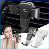 Schwerkraft Auto Emblem Handyhalter Halterung Luftklemme Halter Ständer Zubehör für Land Rover Freelander 2 L2 L319 L462 LF Range Sport Evoque L322 Discovery