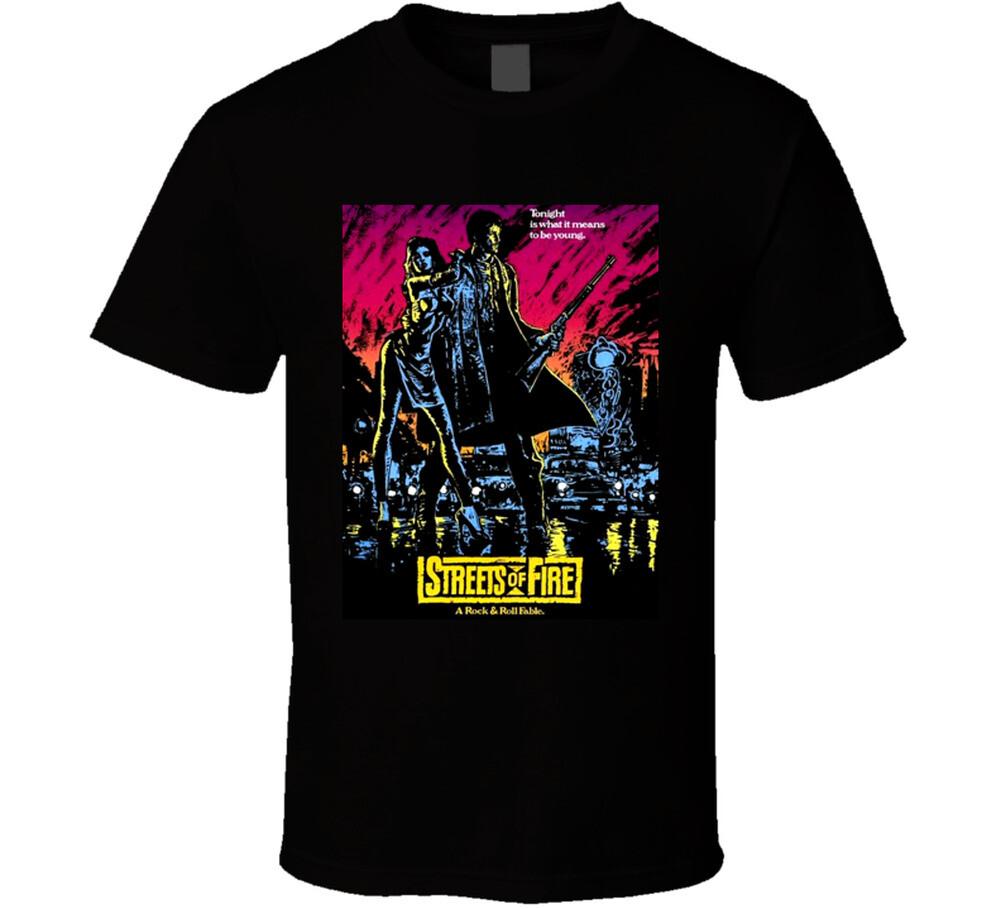 Streets Of Fire Movie Poster Lane Pare T Shirt