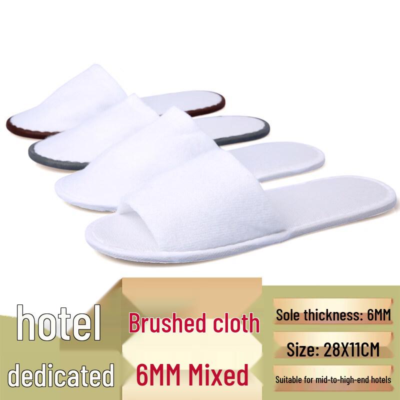 Kashicong Disposable Hotel & Travel Slippers
