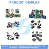 Original Brand Tactile Switch 5.1x5.2mm4*1.5H Copper Head 1.7/2.0 Braided Patch Micro Keys Dust Proof Made In China