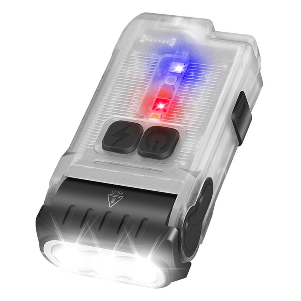 Pocket Torch Light Type-C Rechargeable Portable Mini Torch 1200 Lumens Work Light Magnetic for Car Repairing/Emergency/Camping