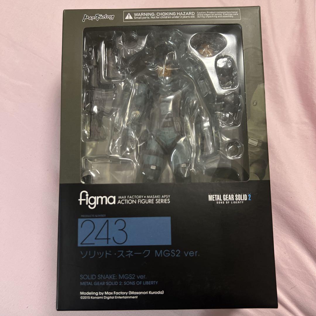 

[USED] figma 243 Solid Snake MGS2 ver. Metal Gear Solid