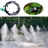 New Irrigation 10 Meters 10 Sprinklers DIY Nozzles Water Sprayer Misting Fog Cooling Nozzle System Garden Agricultural Sprayer System