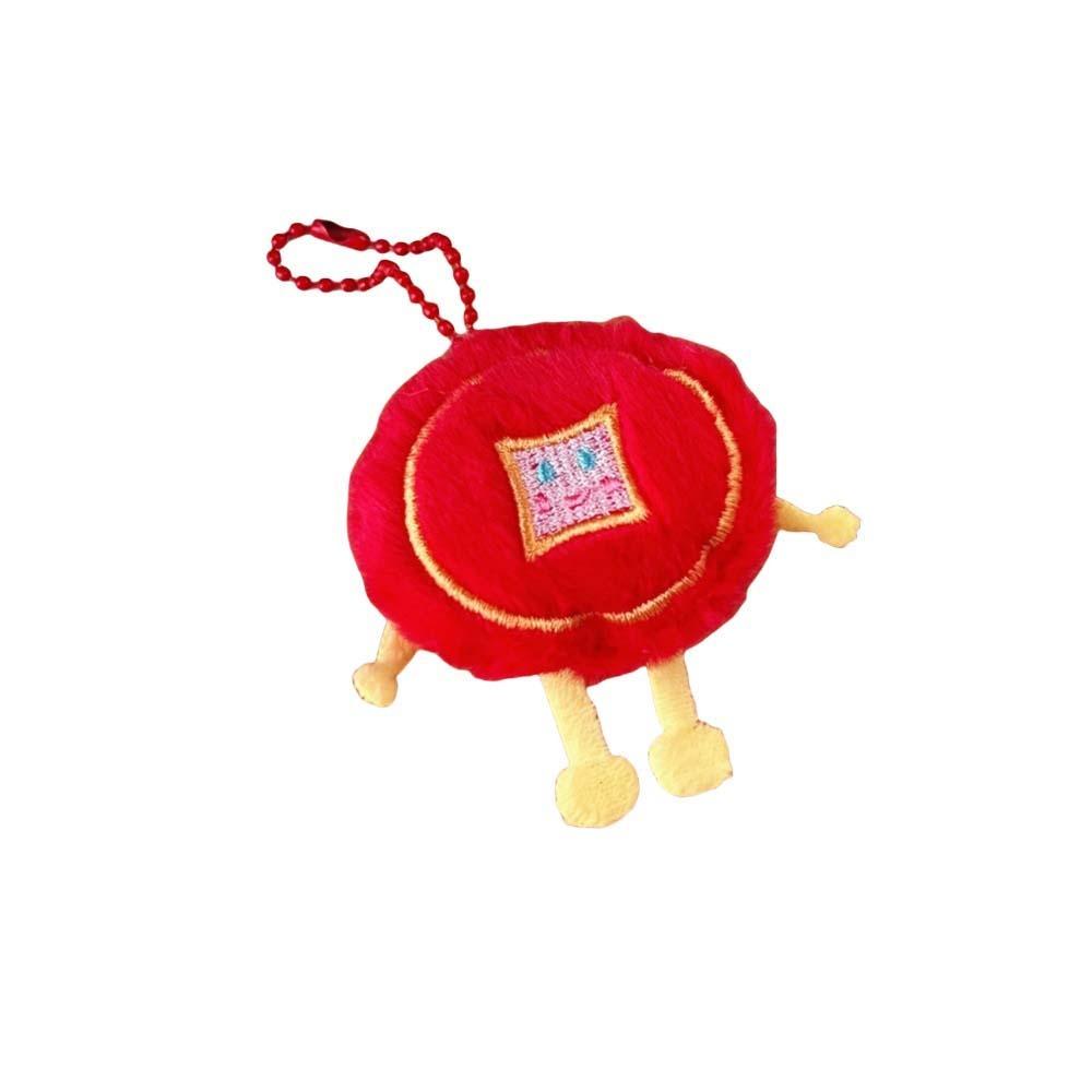 Lion Awakening Chinese New Year Plush Keyring Chinese Style Lion Dance Brooch  Celebrating