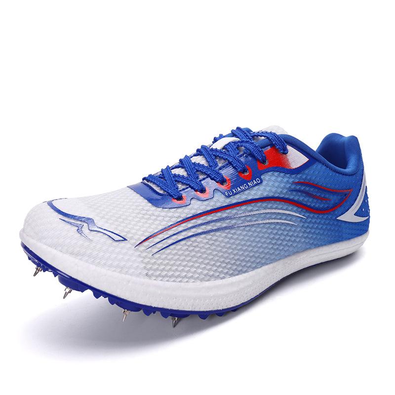 New track and field shoes training shoes youth men's and women's running sports nail shoes factory direct sales