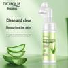BIOAQUA Limpador Facial Hidratante de Aloe - Espuma Suave Hidratante e de Limpeza Profunda.