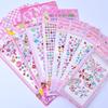 Colorful Cartoon Gem Stickers for Kids - 3D Flash Diamond Decorations for Girls