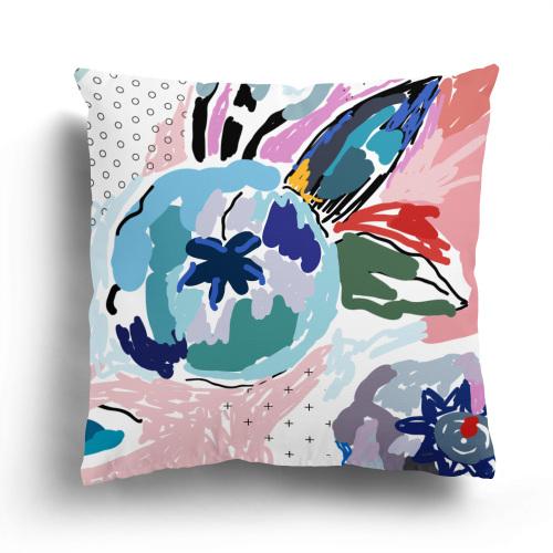 Abstract Floral Cushion Cover Sofa Living Room Home Decor Pillowcase