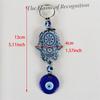 Evil Eye Charm: Blue Eyes Keychain & Car Pendant