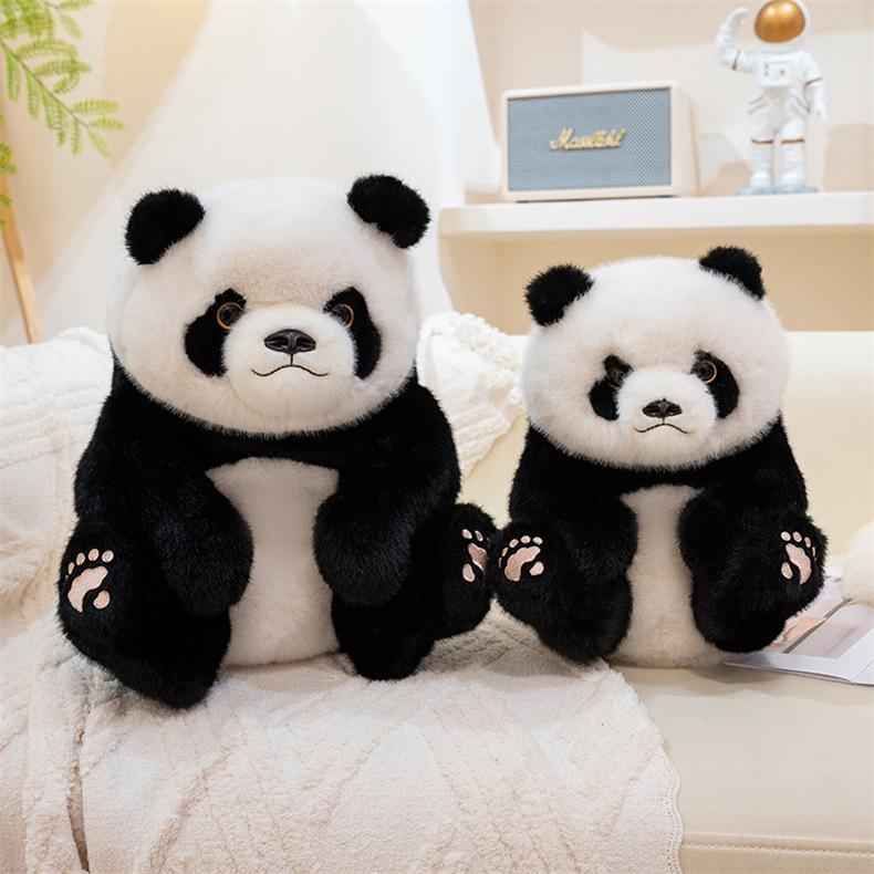 Chubby Giant Panda Plush Toy - Cuddly National Treasure Pillow Doll