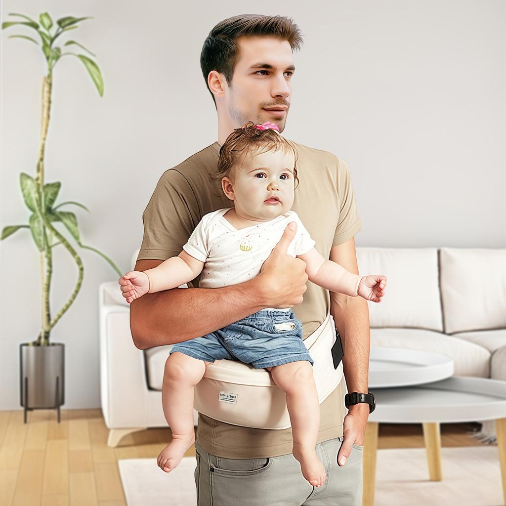 Ergonomic Baby Carrier Waist Stool Adjustable Strap Hands-Free Infant Carrier 0-3 Years Old Travel Outdoor Baby Front Carrier