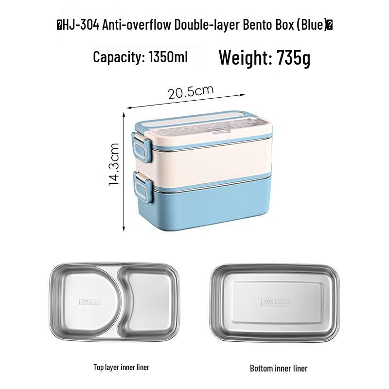 OEING Portable Insulated Lunch Box with Handle
