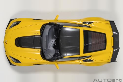 AUTOart 1/18 Scale Chevrolet Corvette (C7) ZR1 Yellow Finished Product