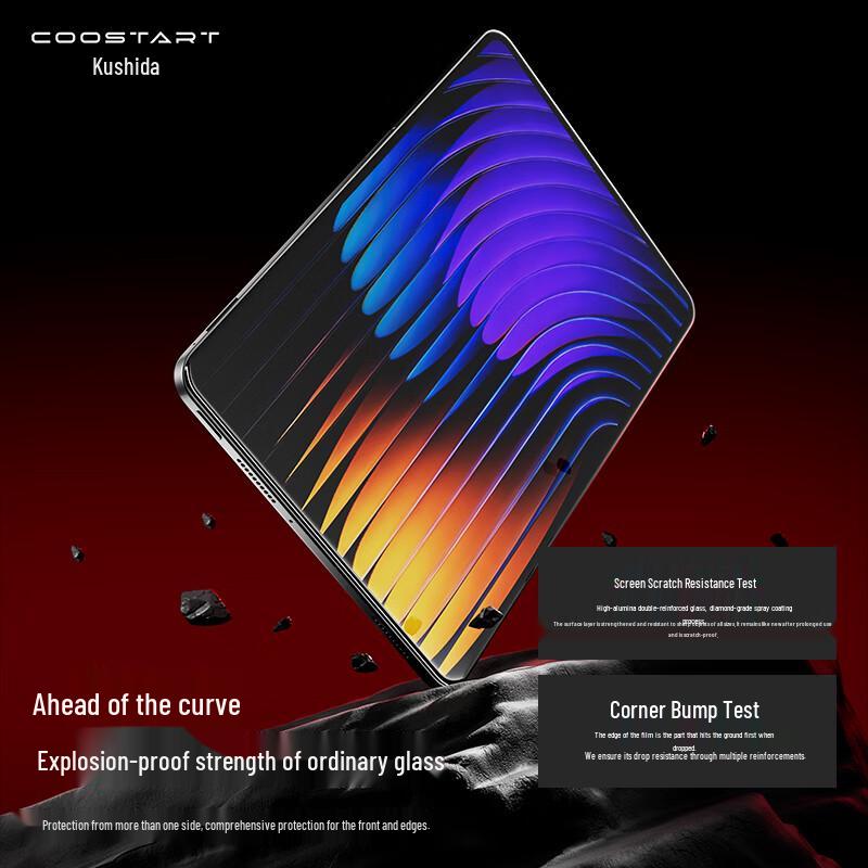 Kustar Tempered Glass Tablet Screen Protector