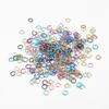 2250Pcs Open Aluminum Jump Rings 6mm Rings Connectors for Necklace Bracelet Pendant Choker Jewellery Making Findings
