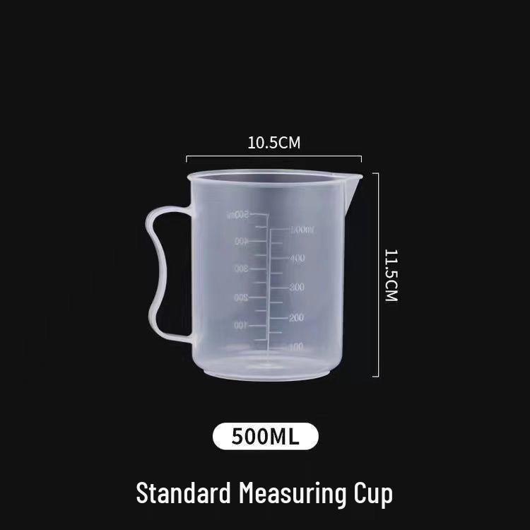 Graduated Measuring Cup Set - 1000ml & 5000ml Cylinders for Milk Tea Shop Equipment