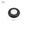DMiotech 2pcs 100mm PU Sponge Wheels with Hubs for RC Airplane Tires, RC Cars, Model Ships, DIY Projects