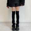Womens Lolitas Knit Long Socks Leg Warmers Harajuku Japanese Lovely Boot Socks Warm Winter Ankle Heap Socks Gifts