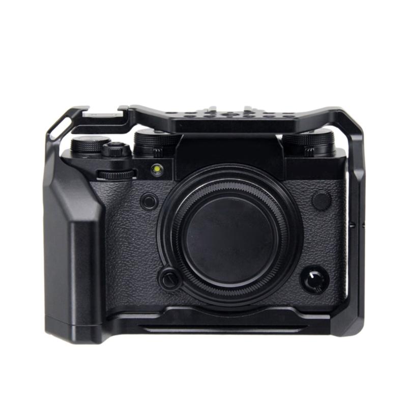 Stable Camera Protections Cage for X T4 Aluminum Alloy Construction Includes Rubber Pad Threaded Screws for Firm Hold