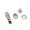 Bartoo-Universal Fitting E-VAC Scavenger Kit Exhaust Vacuum Kit With T304 Stainless Steel Vacuum Kit M18x1.5 Silver CR1019