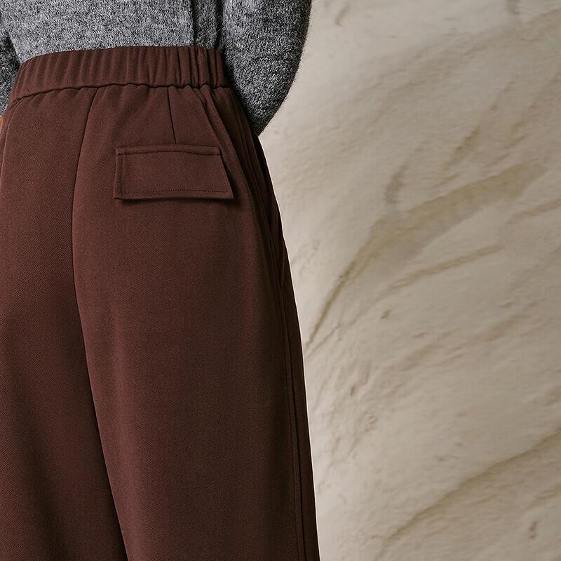 CHUYU Women's Thickened Knitted Harem Pants