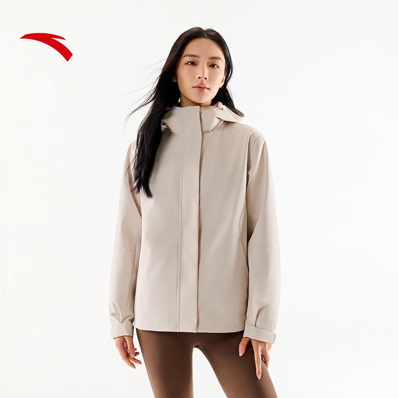 Anta Damen 3-in-1 Wasserdichte Winterjacke mit Fleecefutter