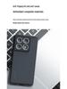 Xiaomi 14TPro Case: Skin-Feel, Frosted, Airbag Drop-Proof, Qi Armor, Compatible with Poco F7U.