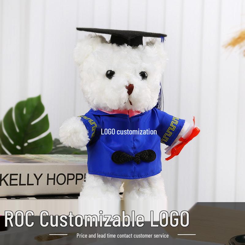 

Выпускной подарок: Плюшевая игрушка Мишка в докторской шапочке для одноклассников 30cm