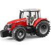 Massey Ferguson 7624 Tractor - Bruder - Opening Engine Hood - Opening Cab Door