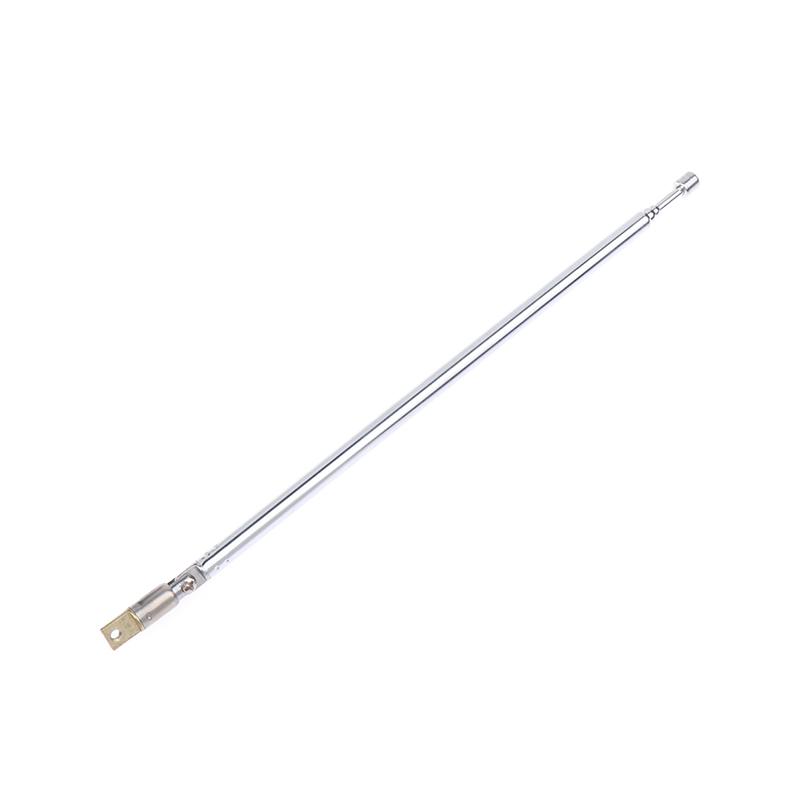 62cm 4 Section Metal Full-Channel Am Fm Radio Telescopic Antenna 360 Degree Rotating Antenna Aeial
