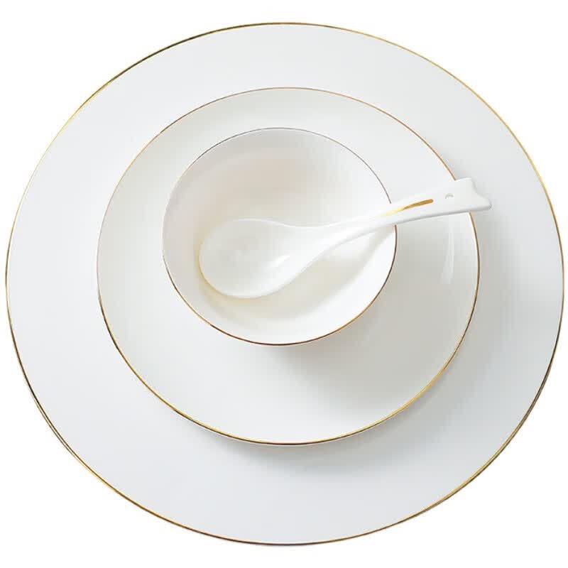 Shengxinhui Five-Star Hotel Style Ceramic Tableware - Phoenix Tail Spoons