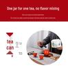 Large Ceramic Tea Storage Canister for Red, Green, Longjing, Biluochun, and Pu'er Tea - Half Jin Capacity