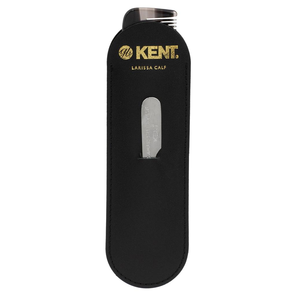 GB KENT a Royal Warrant ist ein handgefertigter Haarkamm mit einem Dieser 112mm Taschenkamm ist tragbar und mit natürlichen und einem Kamm mit feinen und groben NU19OTG