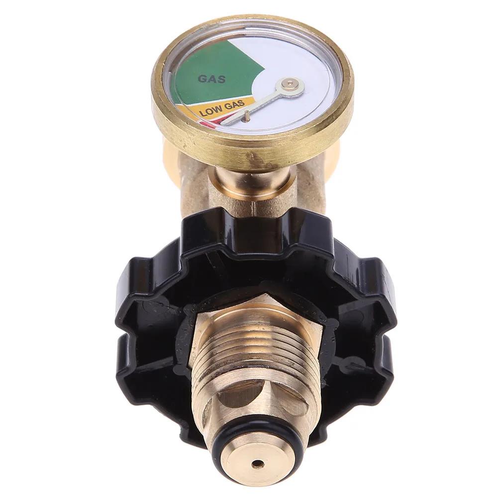 1-3Pcs POL Propane Gas Gauge Meter Tank for QCC1 E5M1 Pressure Valve Propane Tank Pressure Test Instrument Tools